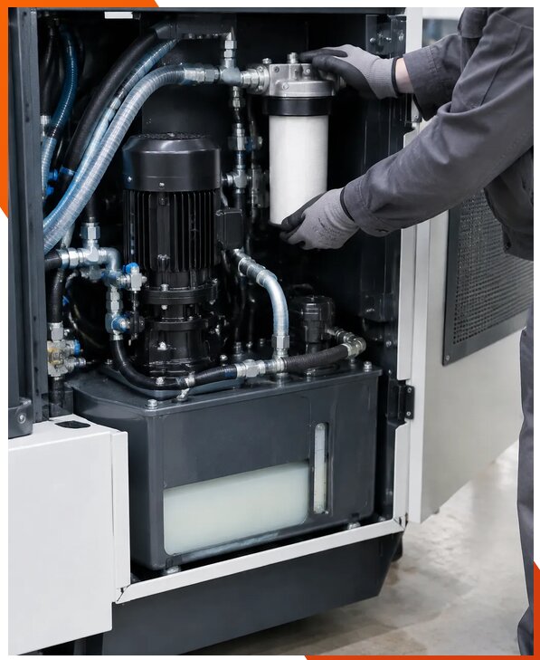 Обслуживание систем СОЖ станков в Югорске